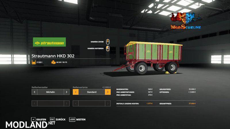 Strautmann HKD302