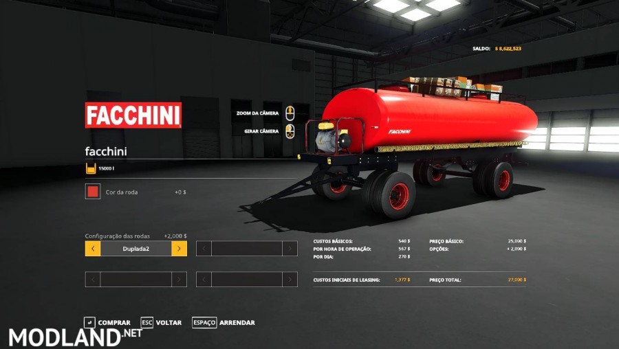 TANQUE FACCHINI