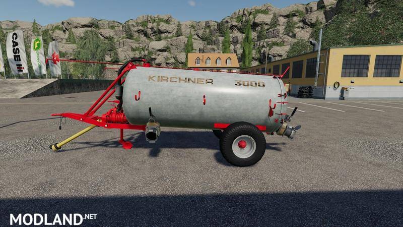 Trailer pack Gullefass 3000l