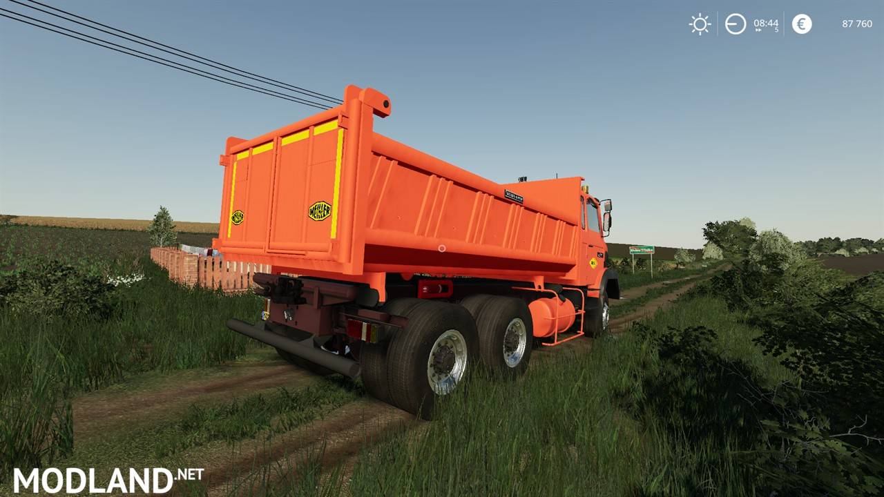 RENAULT C280 6x4 Benne COLAS v 1.5 - FS 19