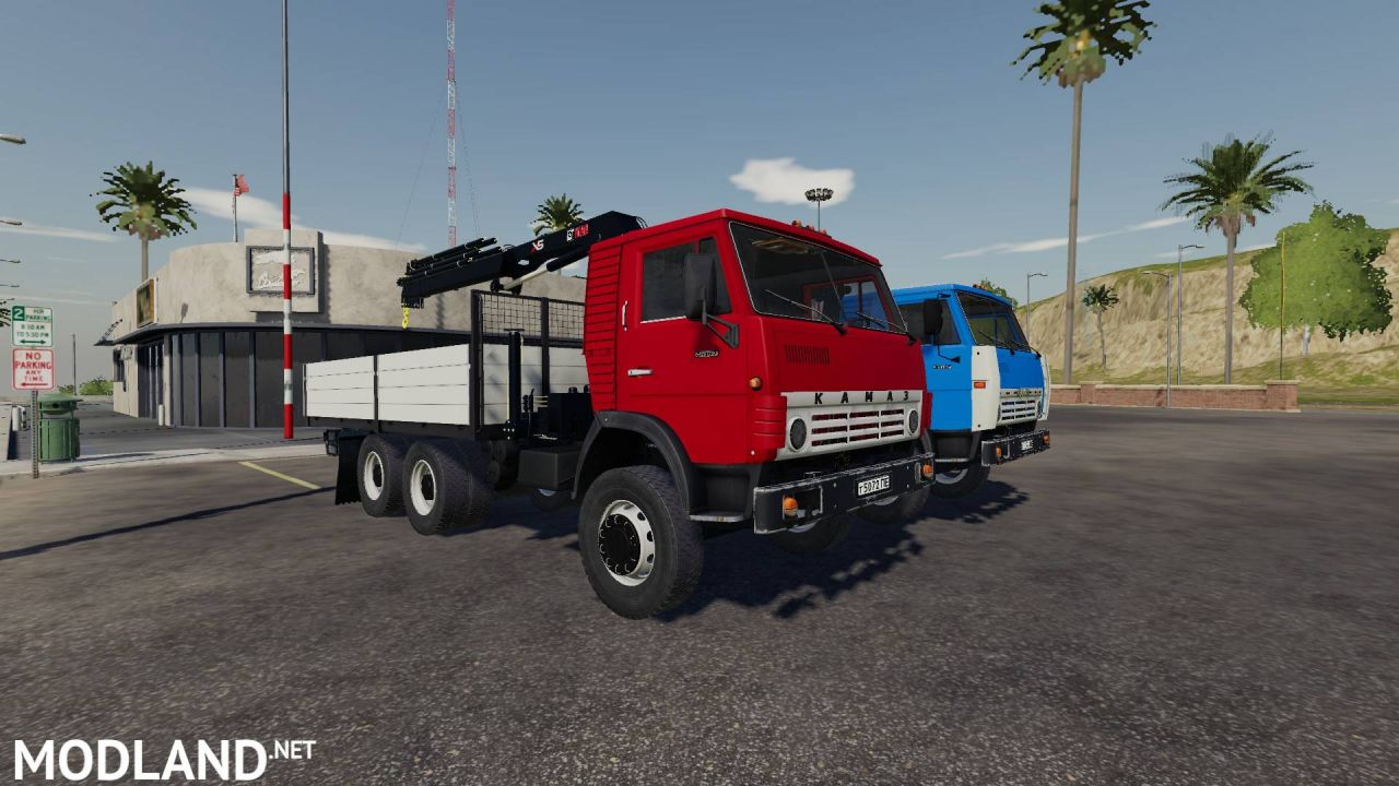 Kamaz-55102 Manipulator