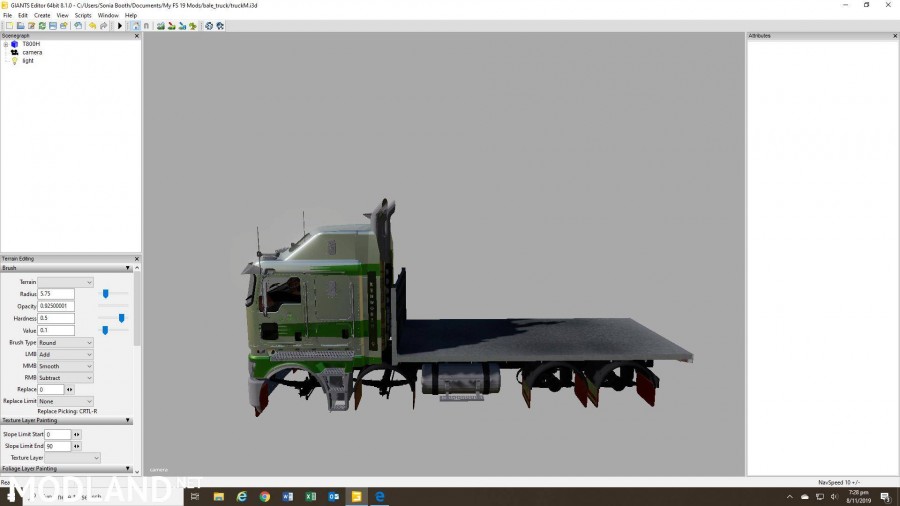 Bale truck