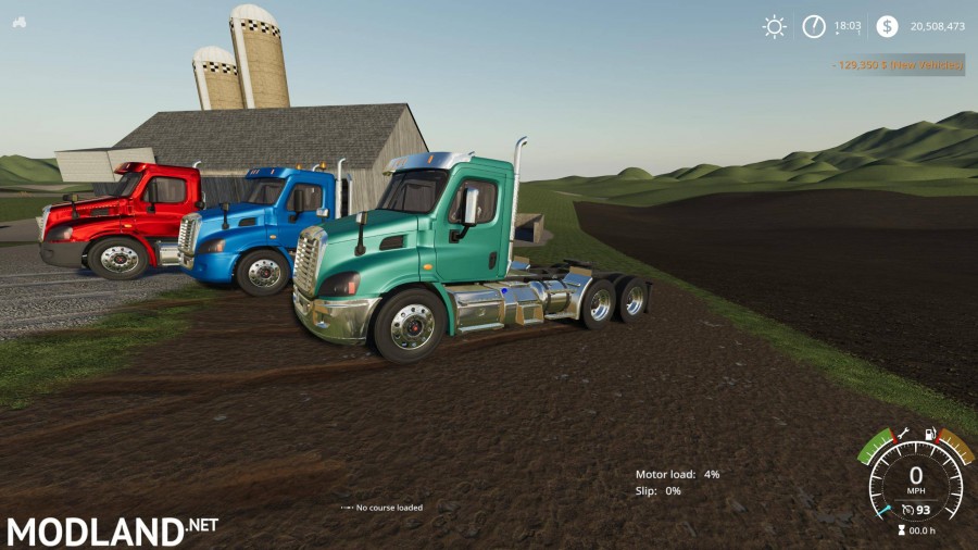 Freightliner Cascadia Day Cab Glider
