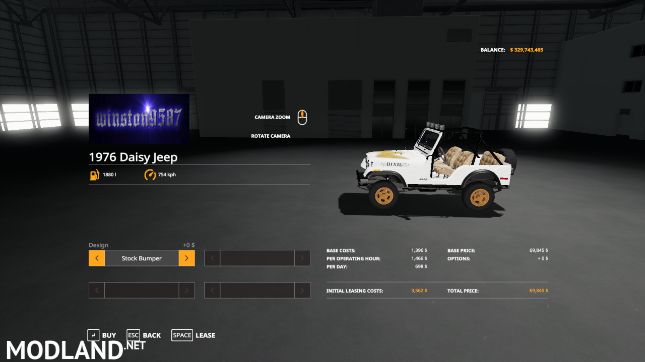 Fs19 Daisy's Jeep