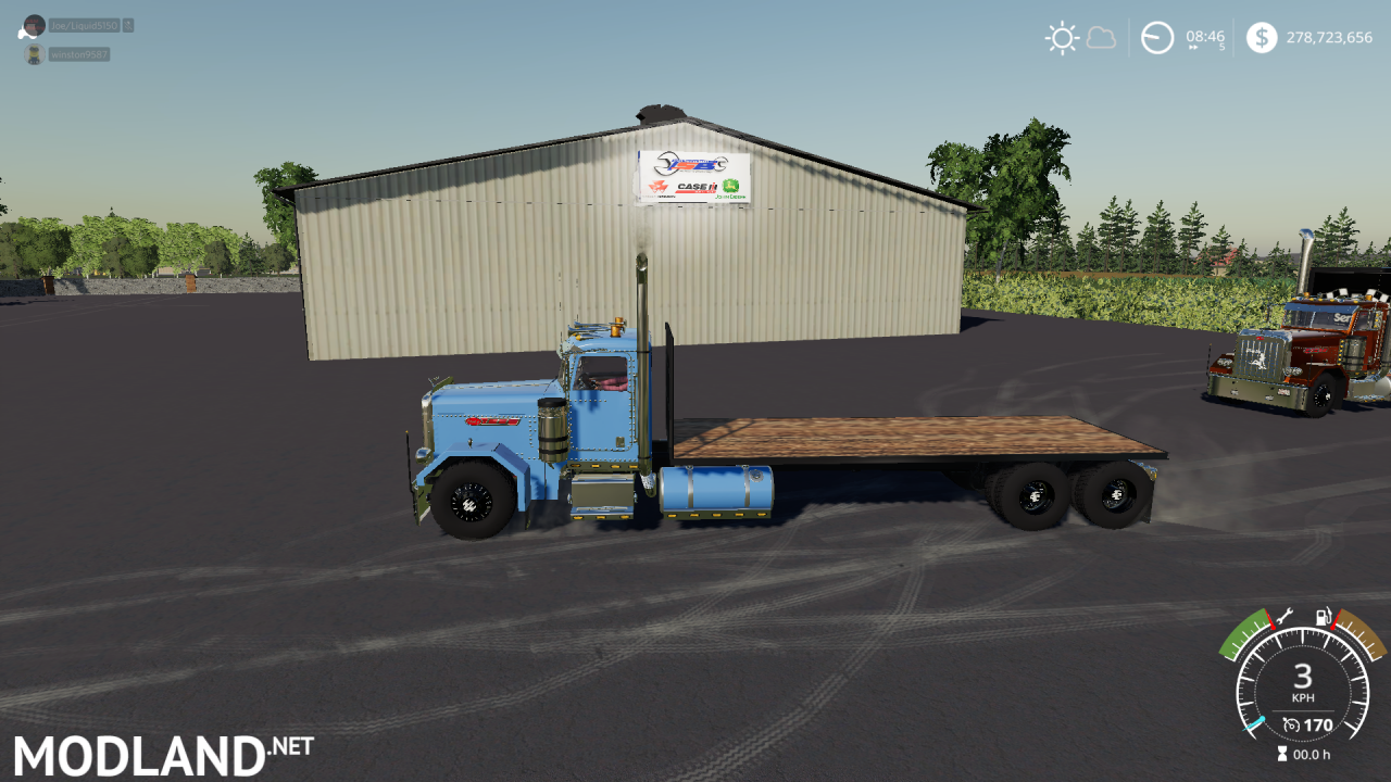 fs19 flatbed tow truck