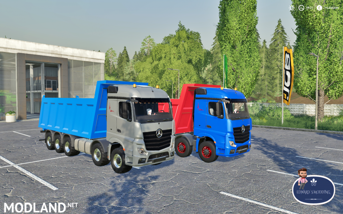 Mercedes Actros Tipper FS19