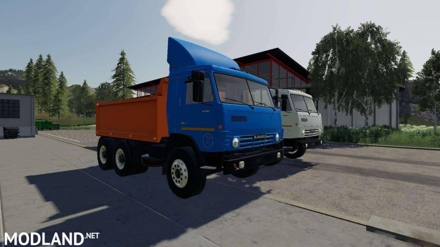 Kamaz 53212 plus semi trailer