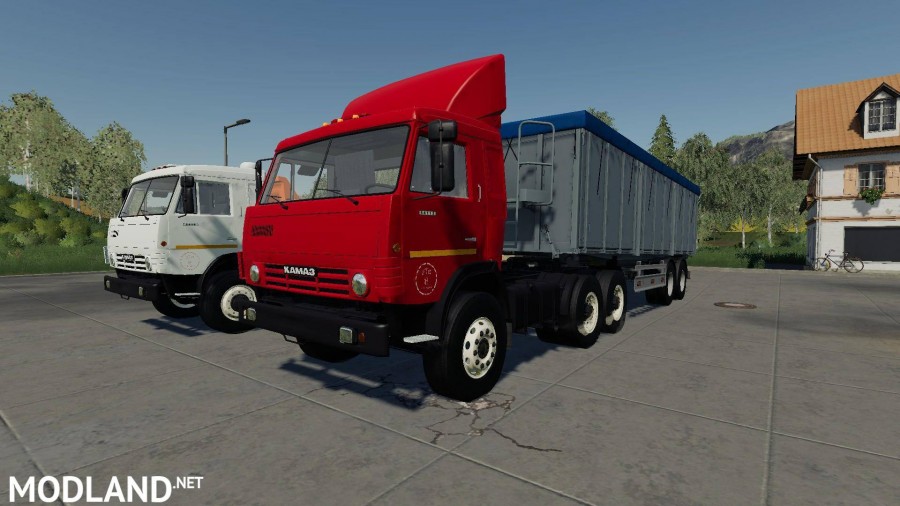 Kamaz 53212 + Semi Trailer