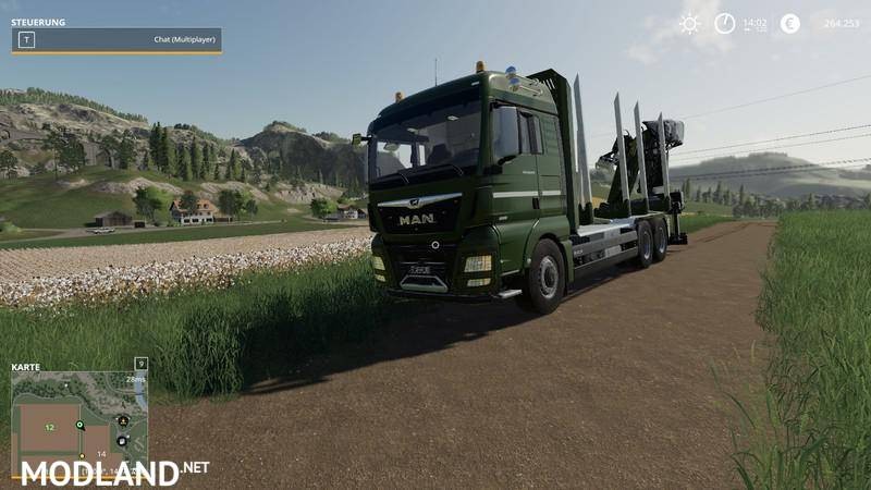 MAN forest truck MP