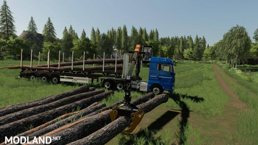 MAN TGX Forest Semitrailer Pack