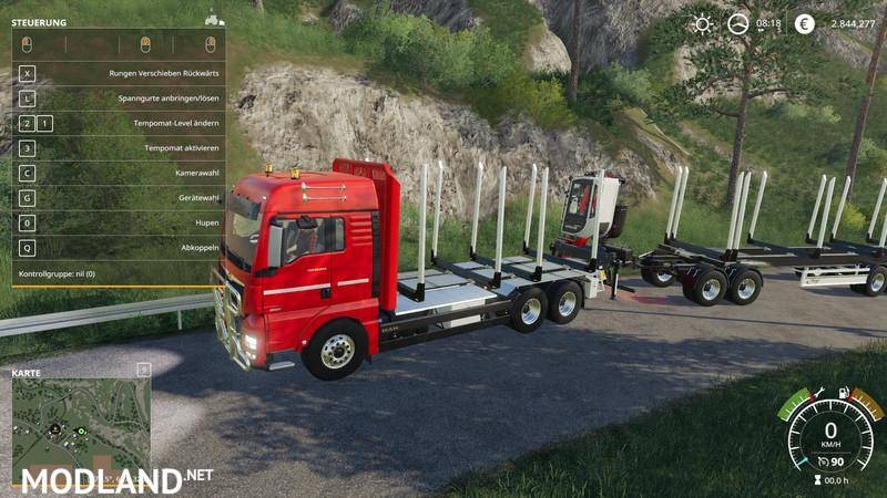 MAN TGX Holz LKW