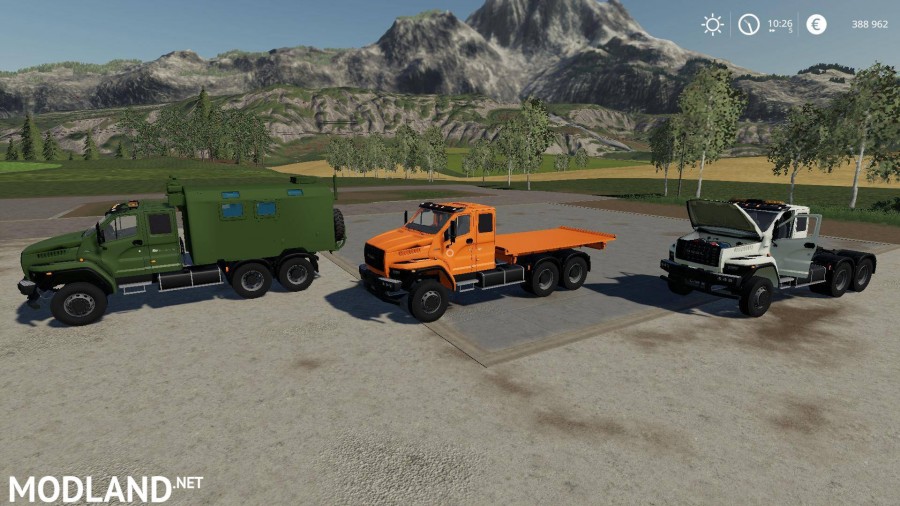 Pack Ural Next T25 420 6X4