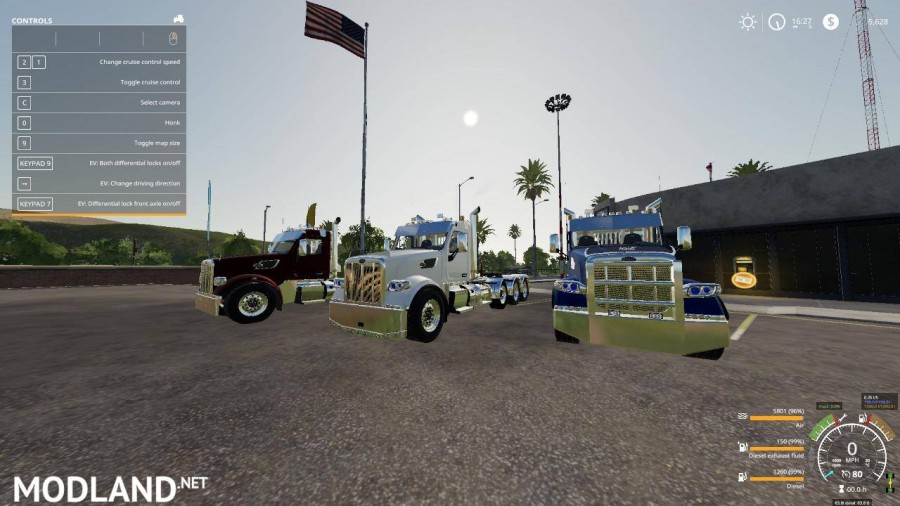 Pete 567 Heavy Haul