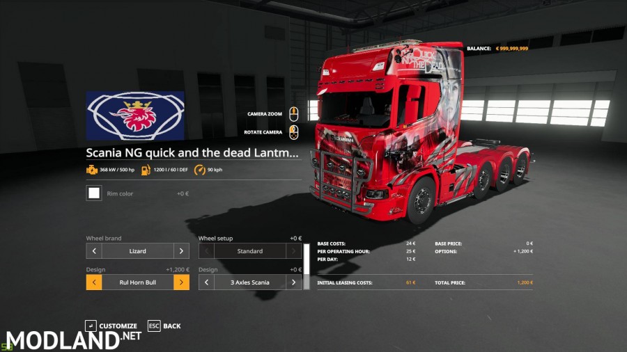Scania NG trucks