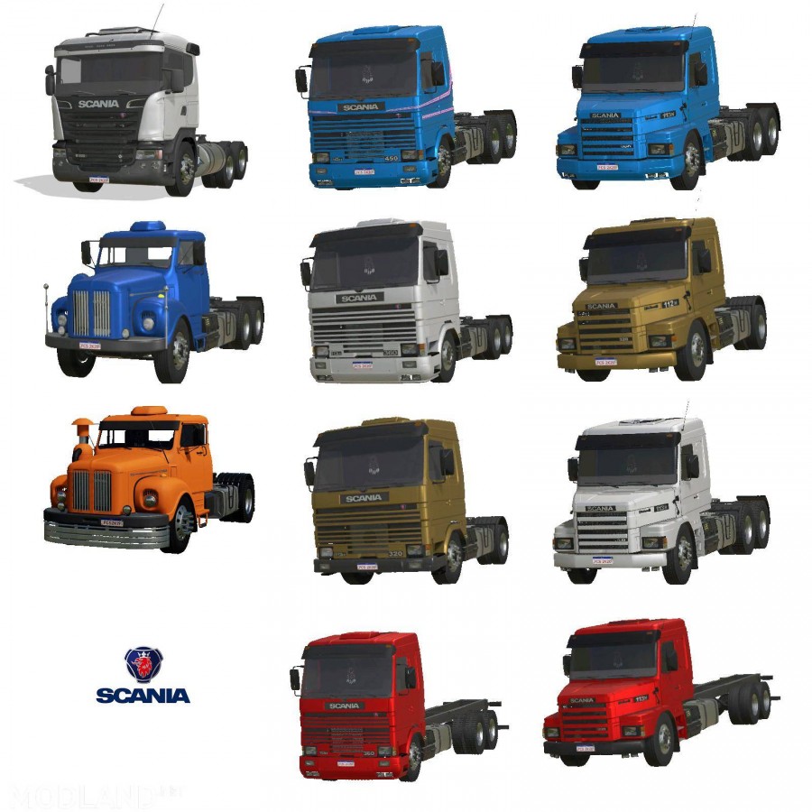 Scania Trucks Pack FCS