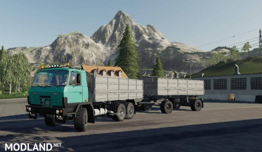 TATRA 815 Modra LOG CLEAN