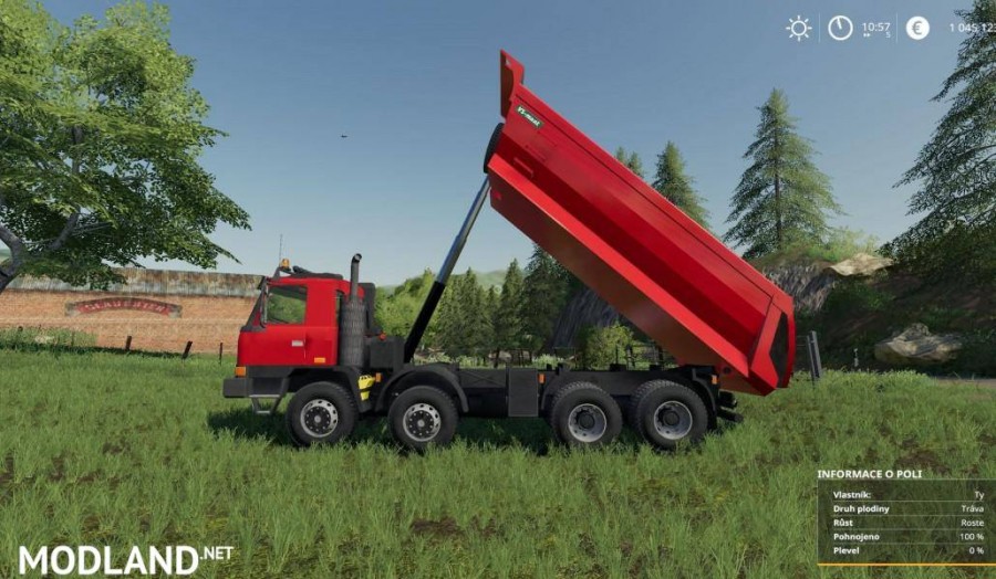 Tatra TerrNo1 8x8 + korba S1