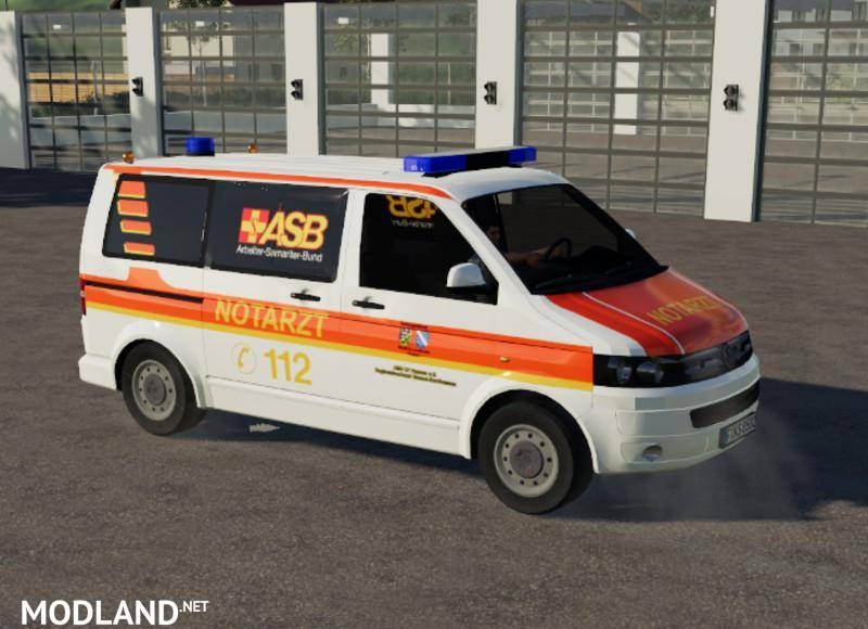 ASB emergency doctor VW T5 by SoSi-Modding