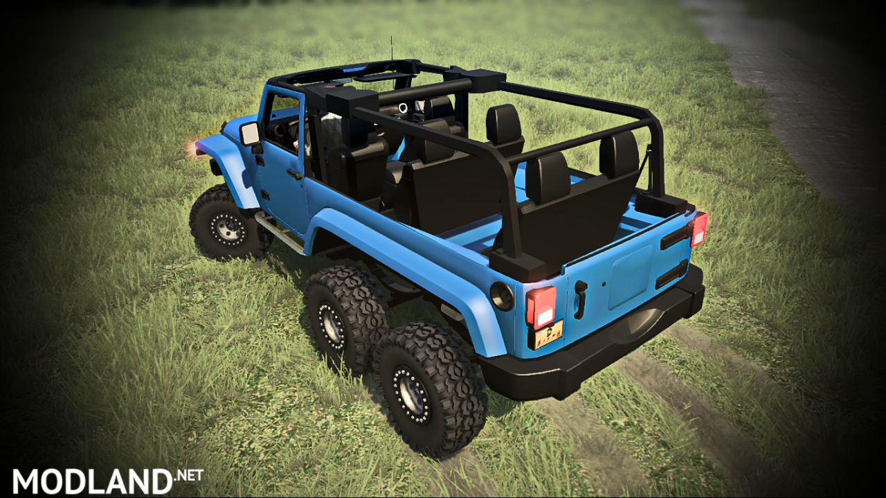 Jeep Wrangler 6x6 Turbo version 10.03.18 for (v29.01.18)