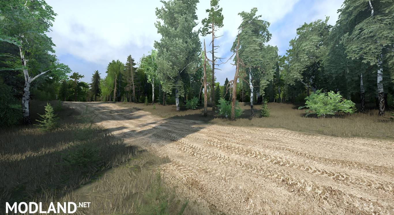 Map "The Spintires 1000"
