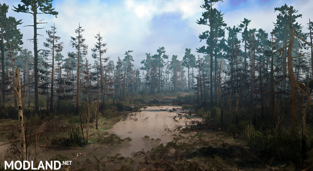 The map "Bogging for Logs"