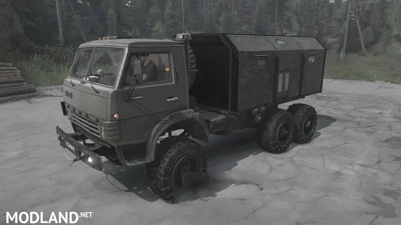 KAMAZ-4310 mod Off-road Truck