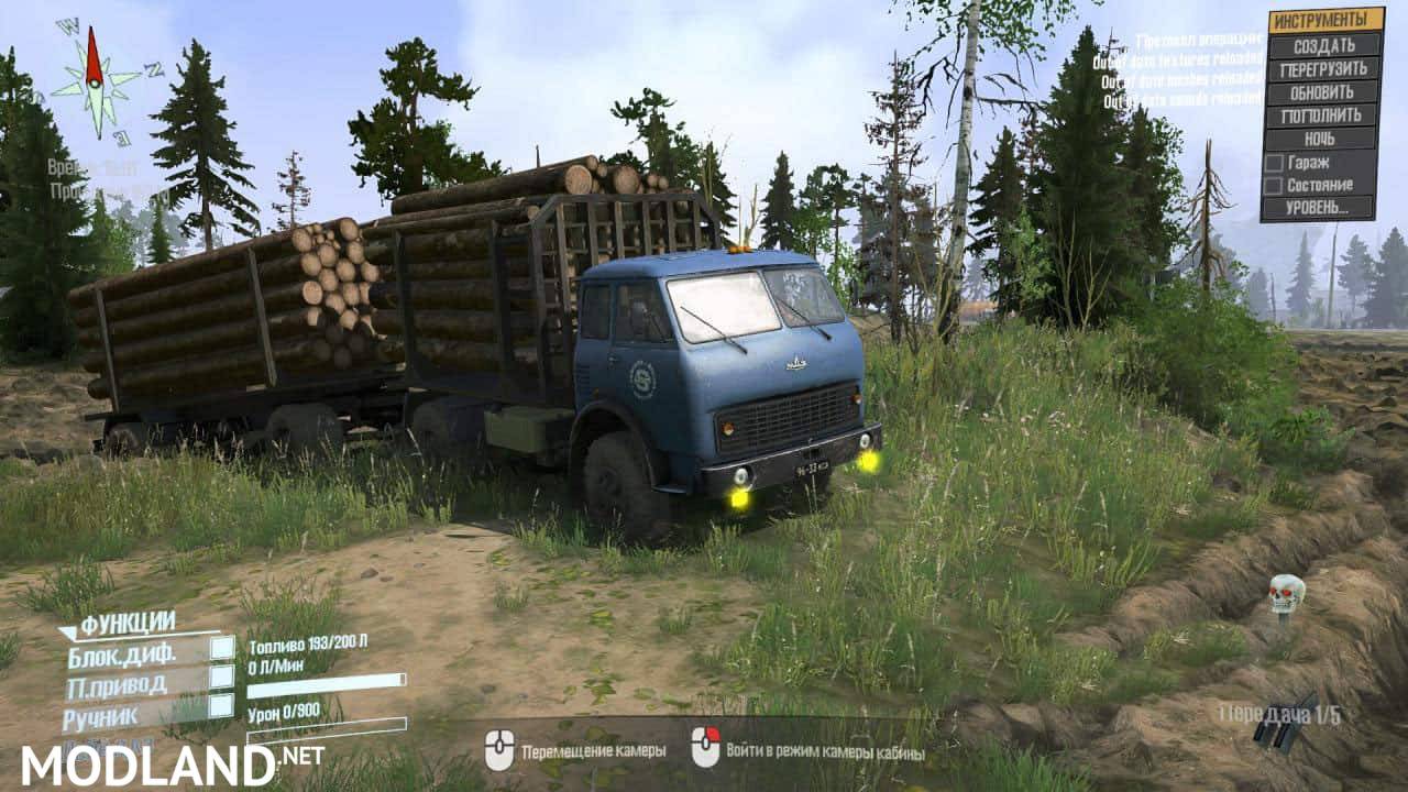 MAZ-5549 Truck mod
