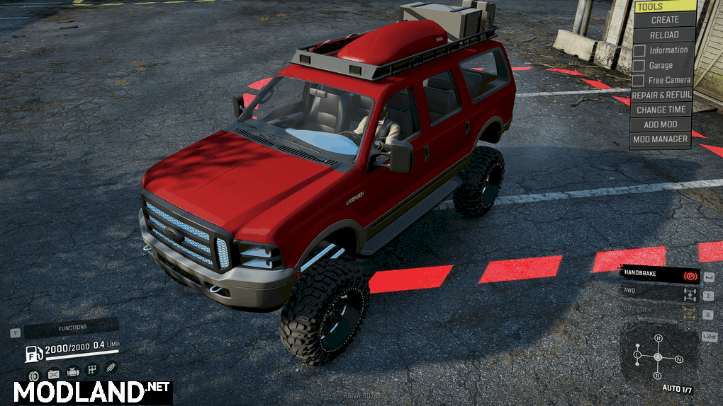 Frogâ€™s 2005 Ford Excursion (Duramax Swapped) v1 Mod