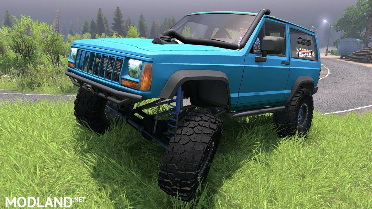 Jeep XJ 4.2 L Turbo Diesel Nissan 1990 version 07.08.17 Spintires