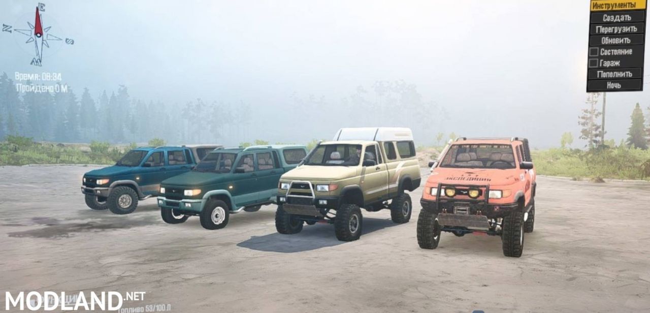 UAZ Pack “SymbiR” - Spintires: MudRunner