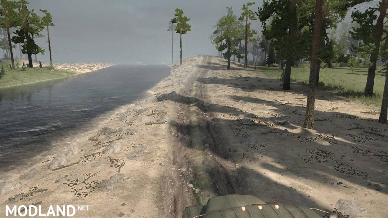 Map «Shibir» - SPINTIRES: MUDRUNNER