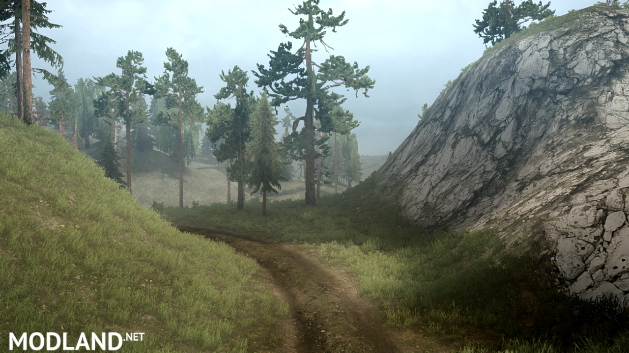 "Smuggelers Valley" map version 1.0 for Spintires: MudRunner (v07.11.17)