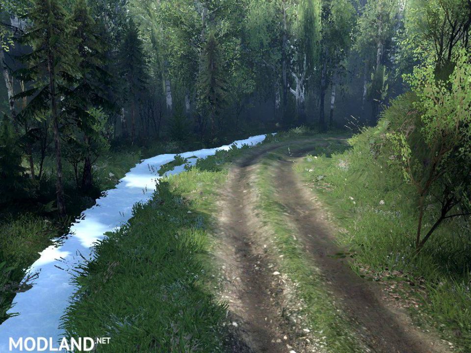 Map "Plateau" version 1 for SpinTires (v03.03.16)