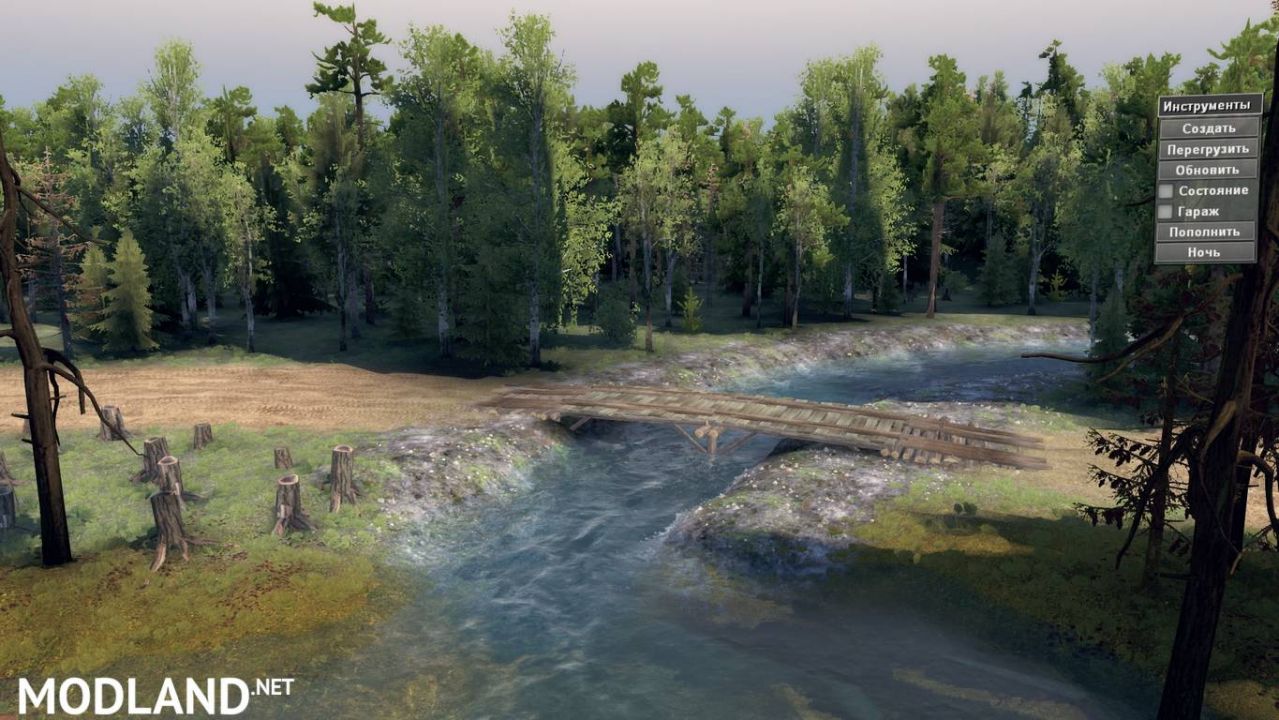 Map "Niva River"