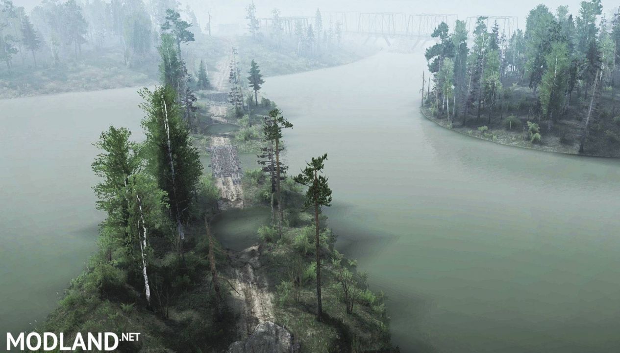 Map "Flood" - Spintires: MudRunner
