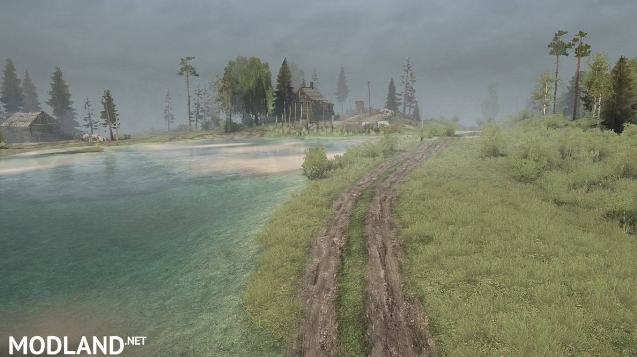 Map «NP14 - RESORT TOWN» - SPINTIRES: MUDRUNNER