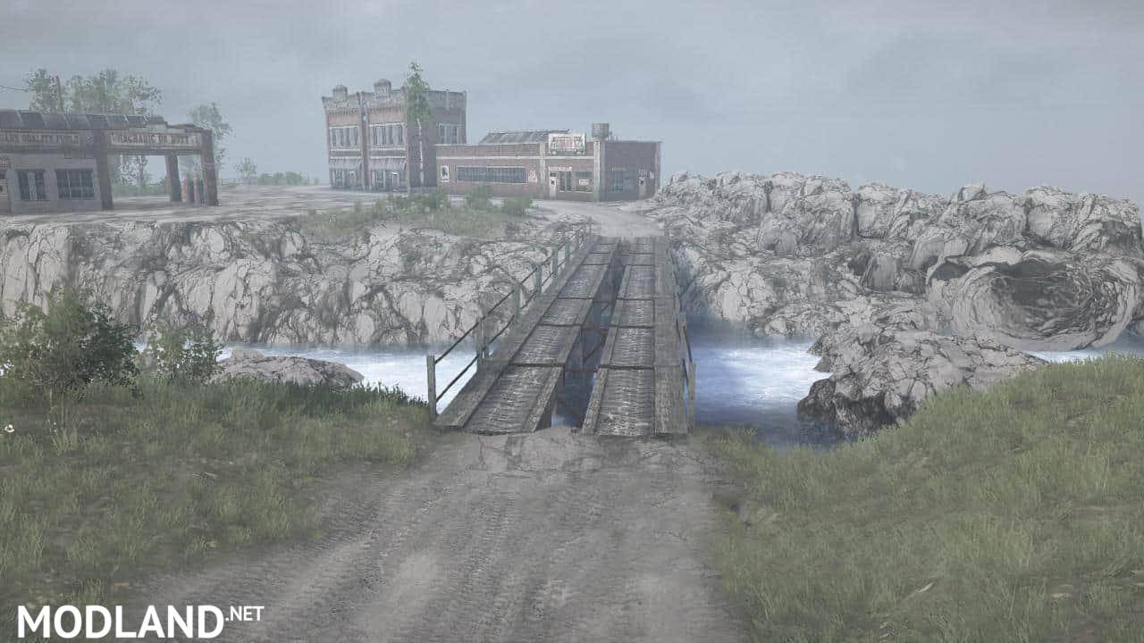 MUD FLATS MAP