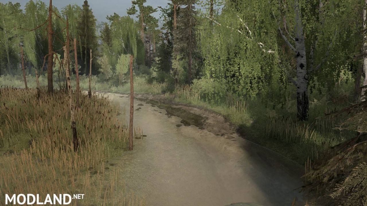 Map «KISELEVO» - SPINTIRES: MUDRUNNER
