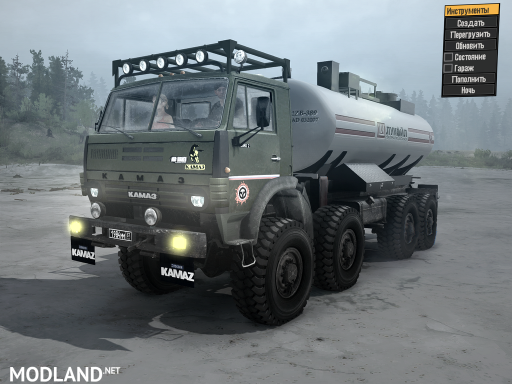 Mudrunner камаз 63501