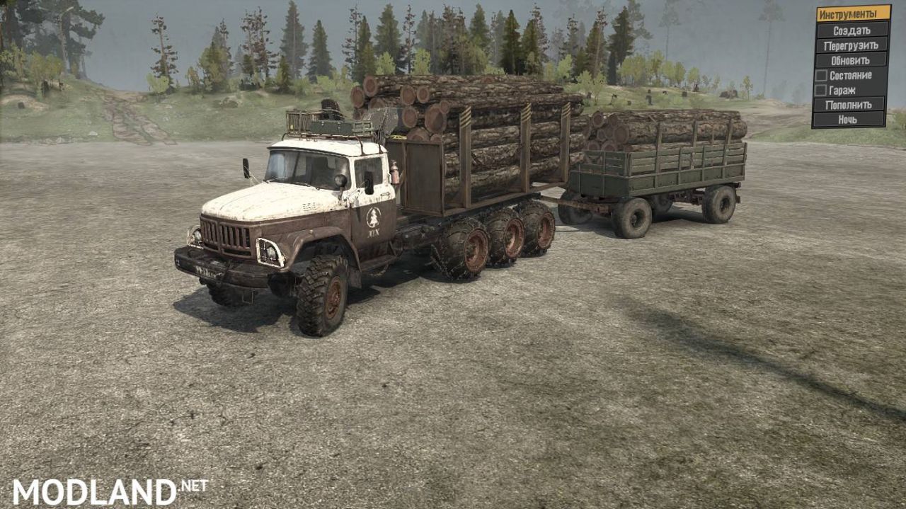ЗИЛ-131 8X8 - SPINTIRES: MUDRUNNER