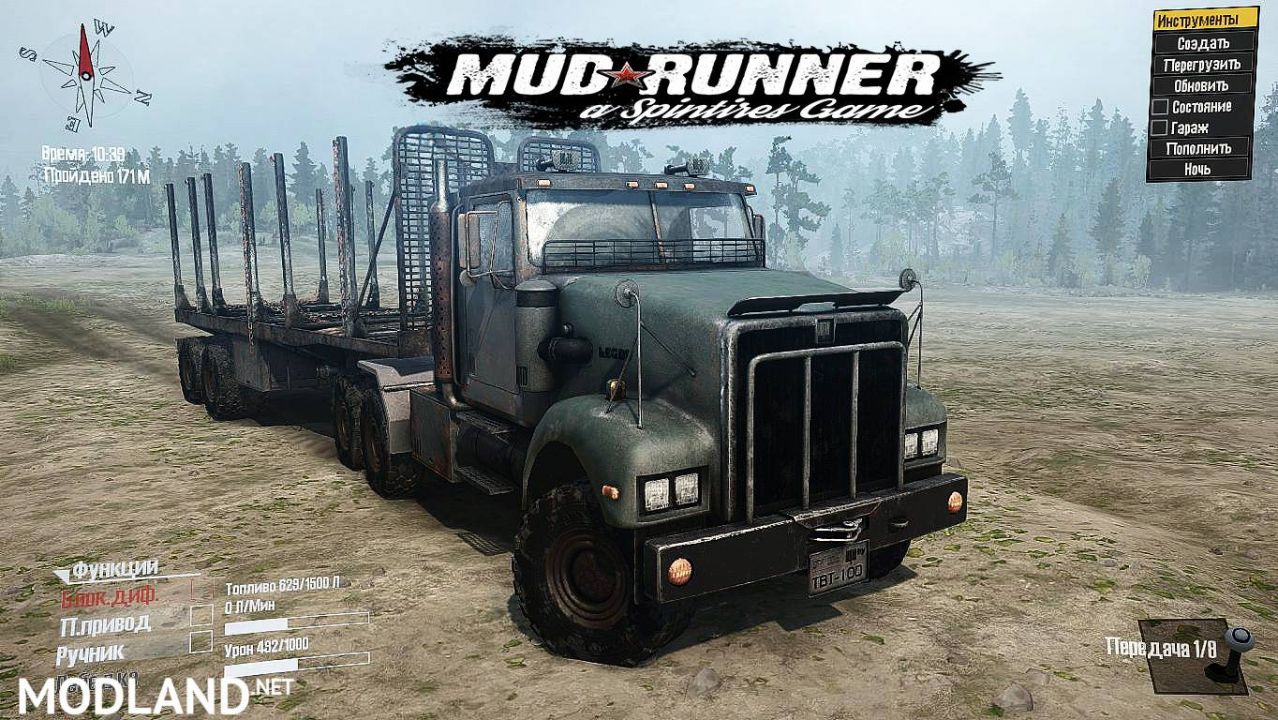 Western Star LEGOV-TBT100 - Spintires: MudRunner