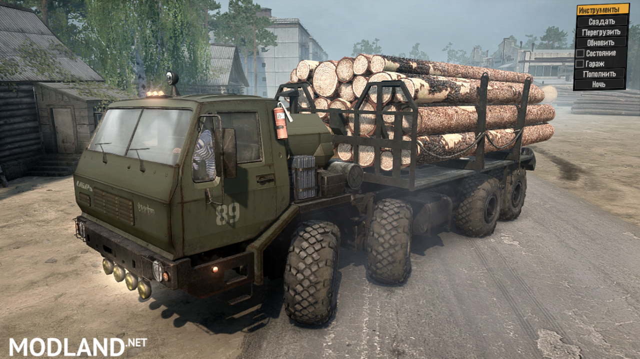 Kraz-6316 "Siberia" version 11/16/17 for Spintires: MudRunner (v07.11.17)