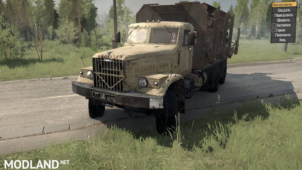 КРАЗ-256 - SPINTIRES: MUDRUNNER