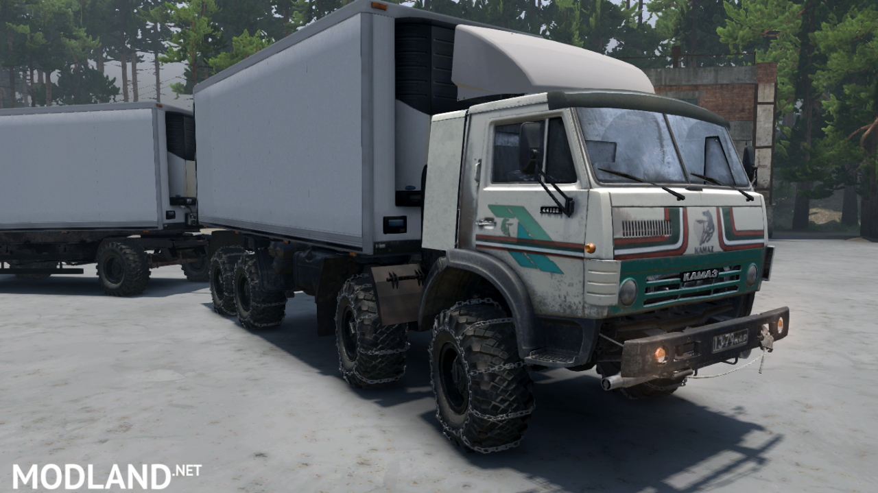 KamAZ-6351 "Mustang" Timber truck version 14.02.18 for (v03.03.16)