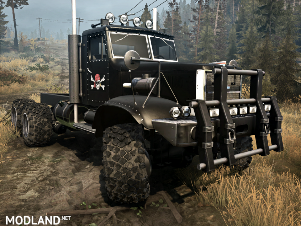 KrAZ B1 v16.11.17 for Spin tires: MudRunner (v07.11.17)