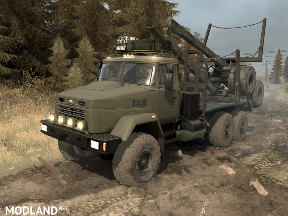 KrAZ 6322 version 05.11.17 for Spintires: Mudrunner