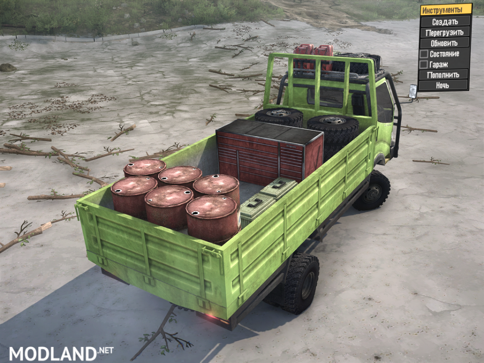 Hino 300 Series - 130HD for Spintires: MudRunner