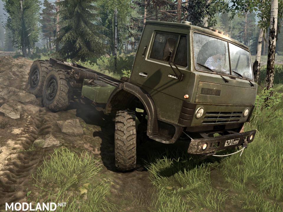 Fashion Original model Kamaz-4310 for Spintires: MudRunner (v07.11.17)