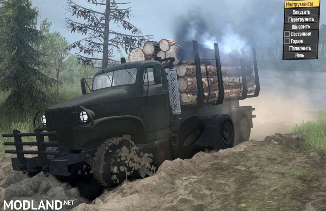 GMC Deuce and a Half: Hard and Soft Top 1943 - Spintires: MudRunner