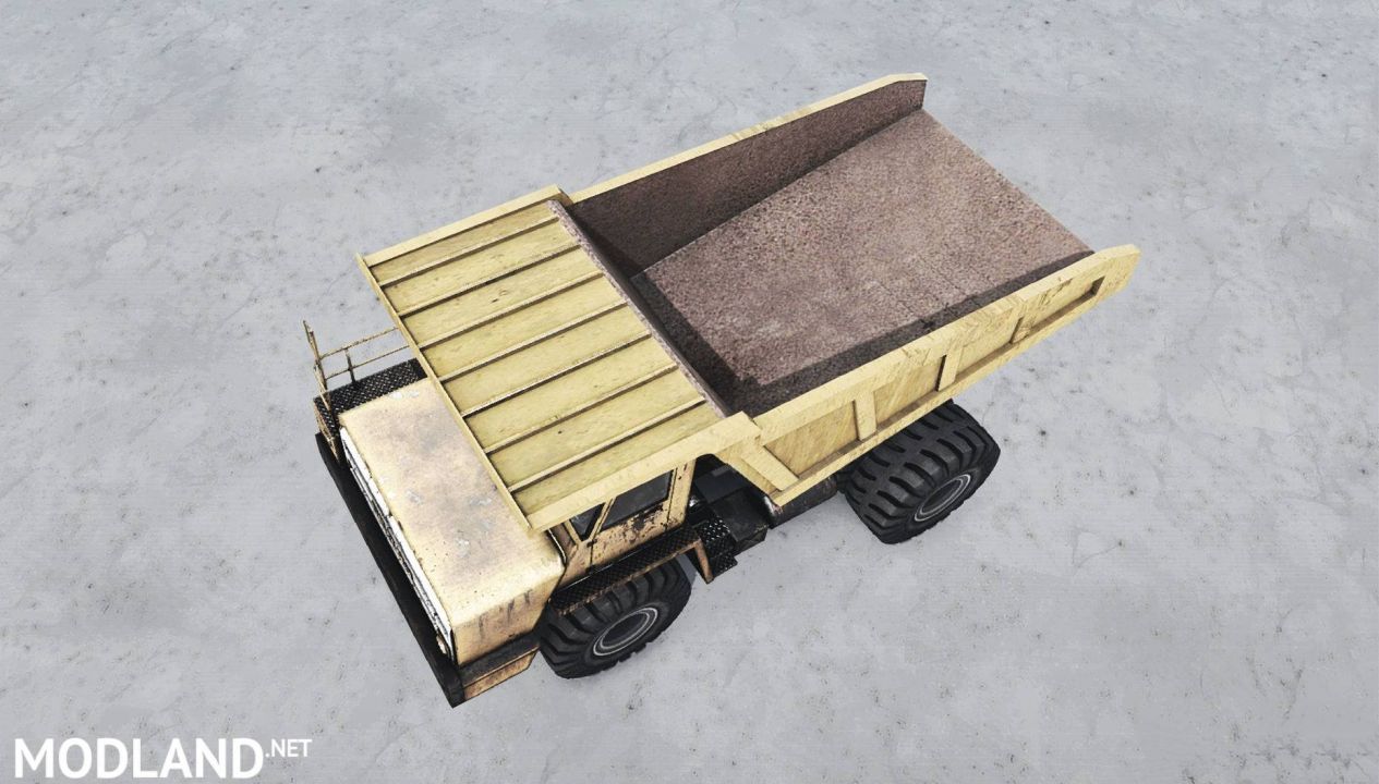 BelAZ 540 v1.2 - Spintires: MudRunner